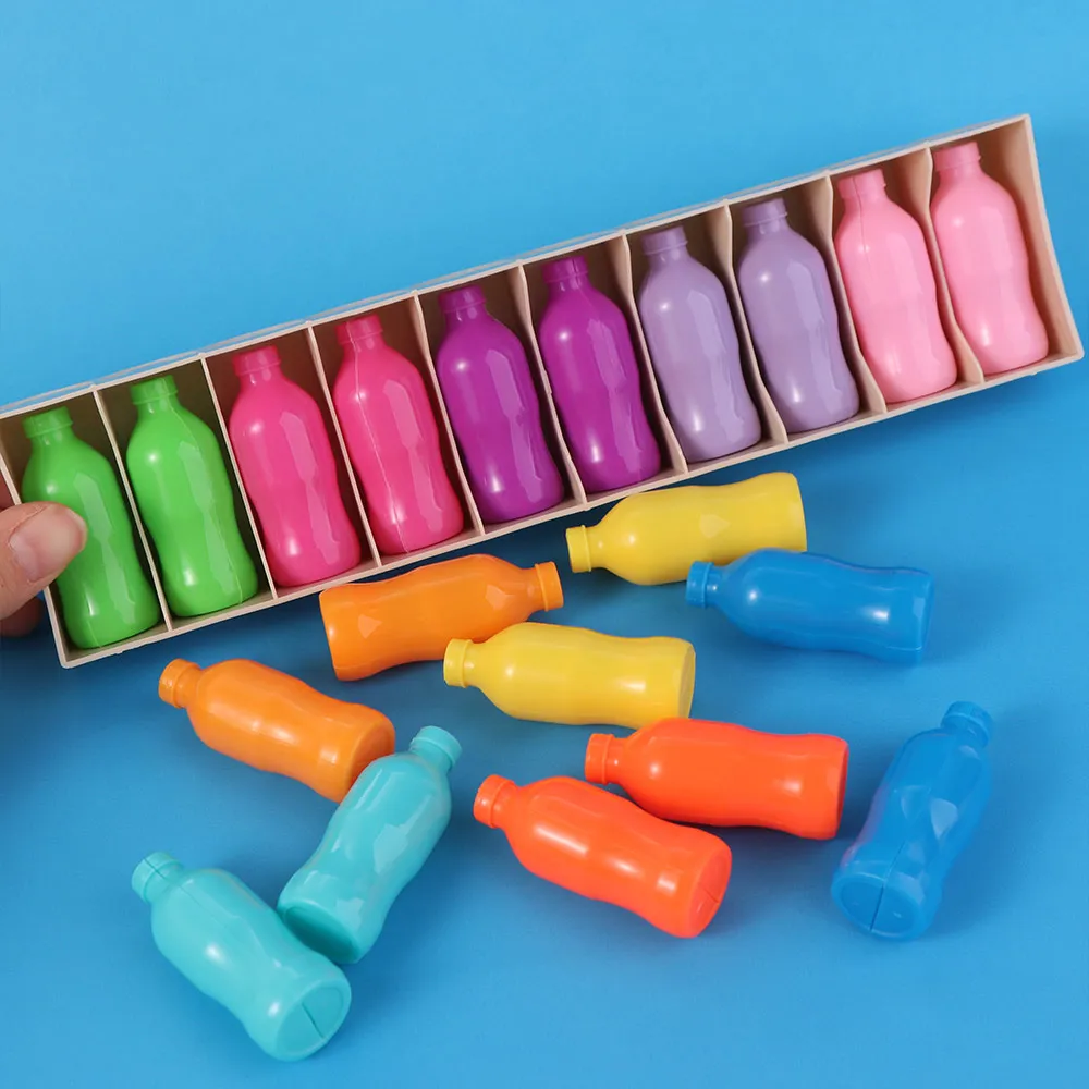 Creative Bottle Matching Game Interactive Logical Thinking Memory Pairing Game Early Education Color Recognition