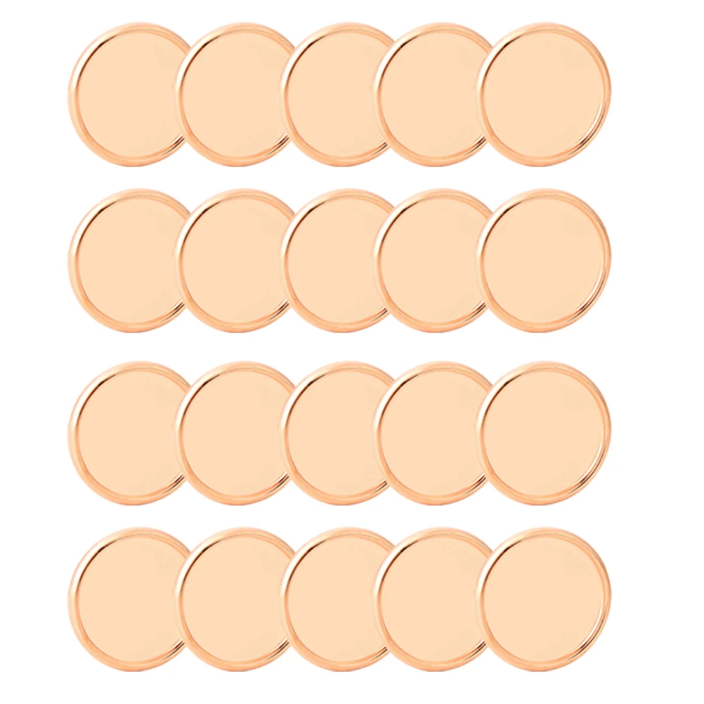 

20pcs 28mm Electroplated Loose Leaf Buckle Binding Rings Mushroom Hole Discs for A4 Notebook Office Supplies Bright Colors
