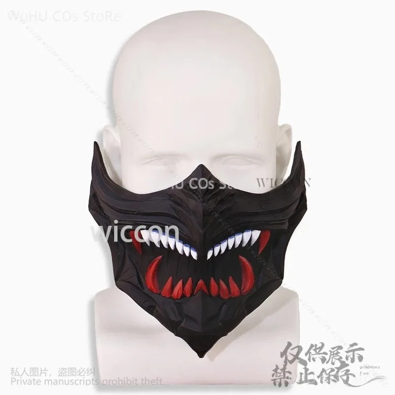 أنيمي لعبة النينجا جايدن 4 تأثيري 2 اللون اكسسوارات لجميع القديسين حفلة عيد الميلاد ثلاثية الأبعاد حمض البوليلاكتيك قناع الدعائم كوس مخصصة