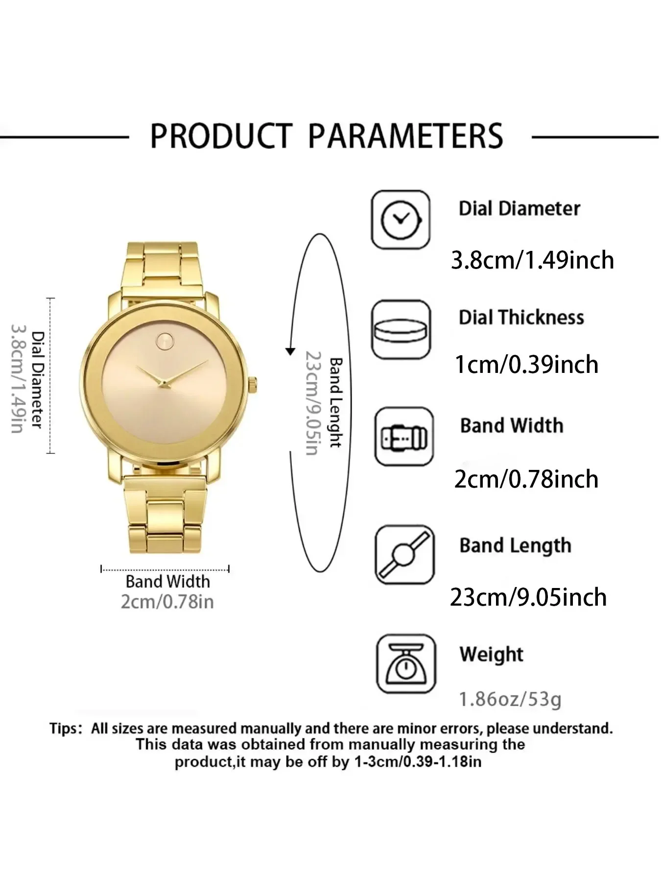 Ultra-thin precision steel business watch with leather strap, classic and minimalist fashion quartz watch for ladies
