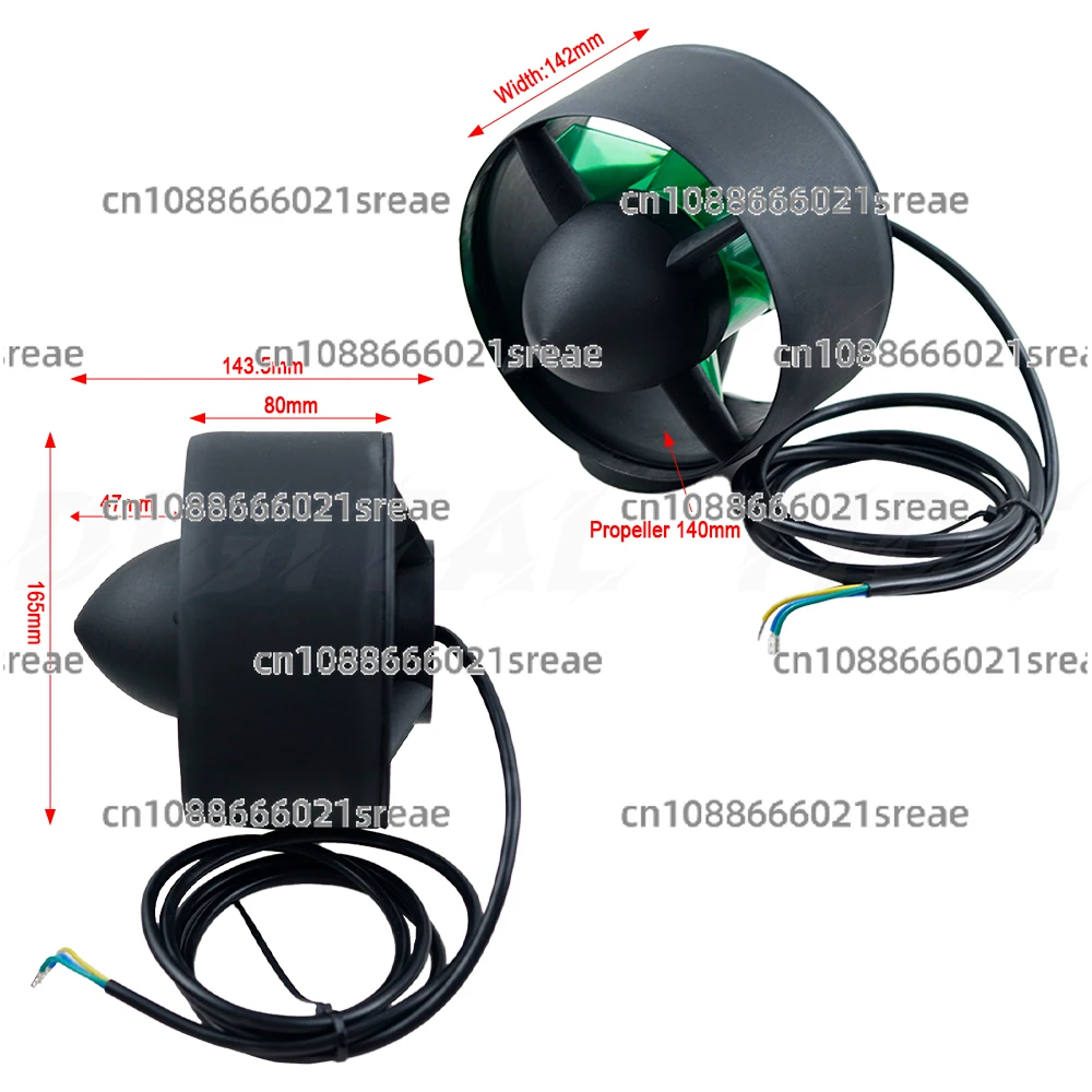 

155ROV High-power Ship Model Nest Making Ship Net Pulling Shi Rescue Ship Underwater Thruster, Underwater Robot Thruster Vape