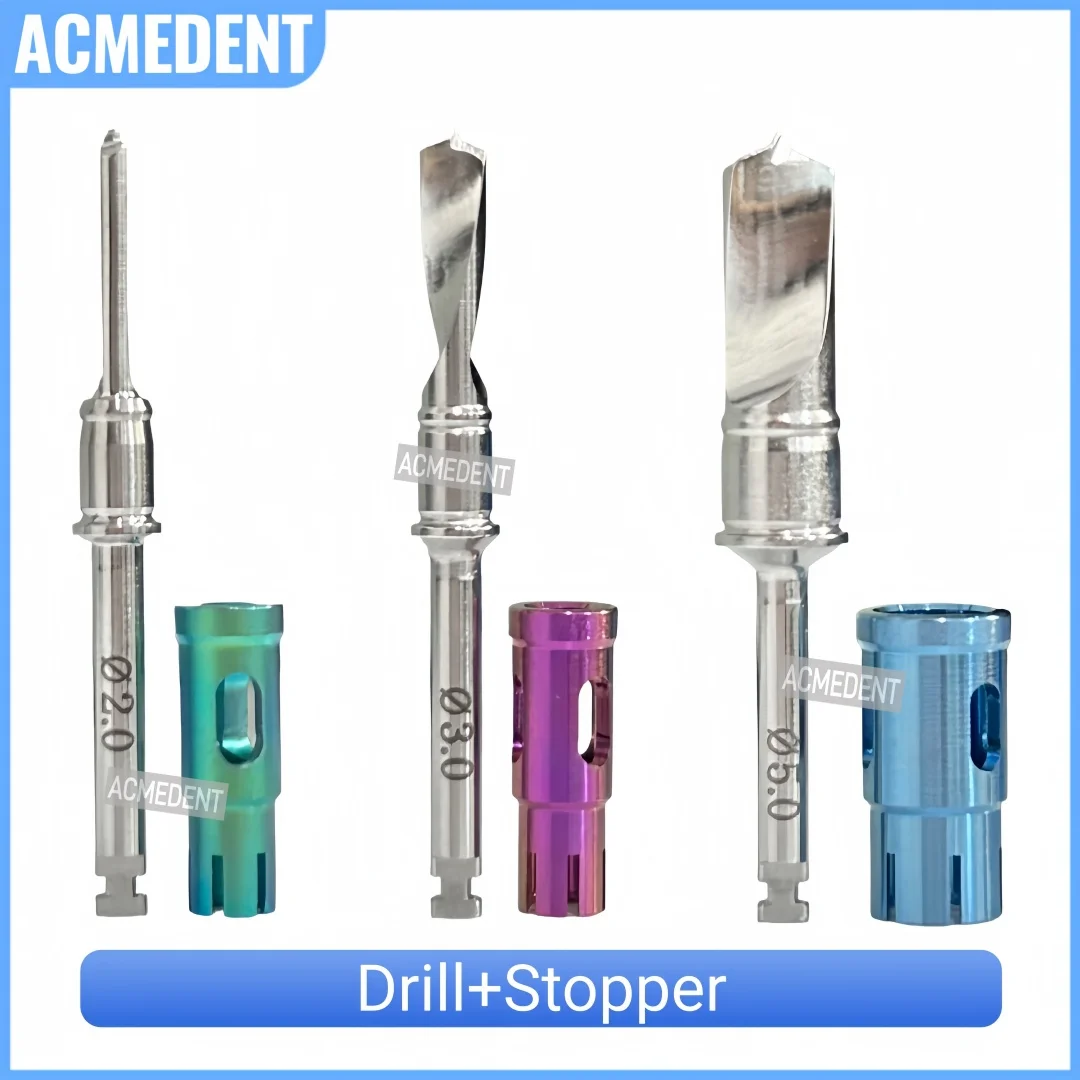 Dental GBR AutoBone Collector Drill With Stopper Bone Chip Marker Harvest Drill Implant Never Loss Self Bone Powder Gain 3Sizes - Image 3