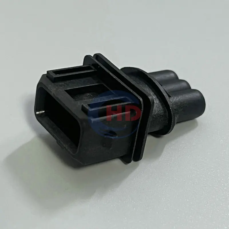 3 Way JPT Sensor Receptacle Connector Kit, black
