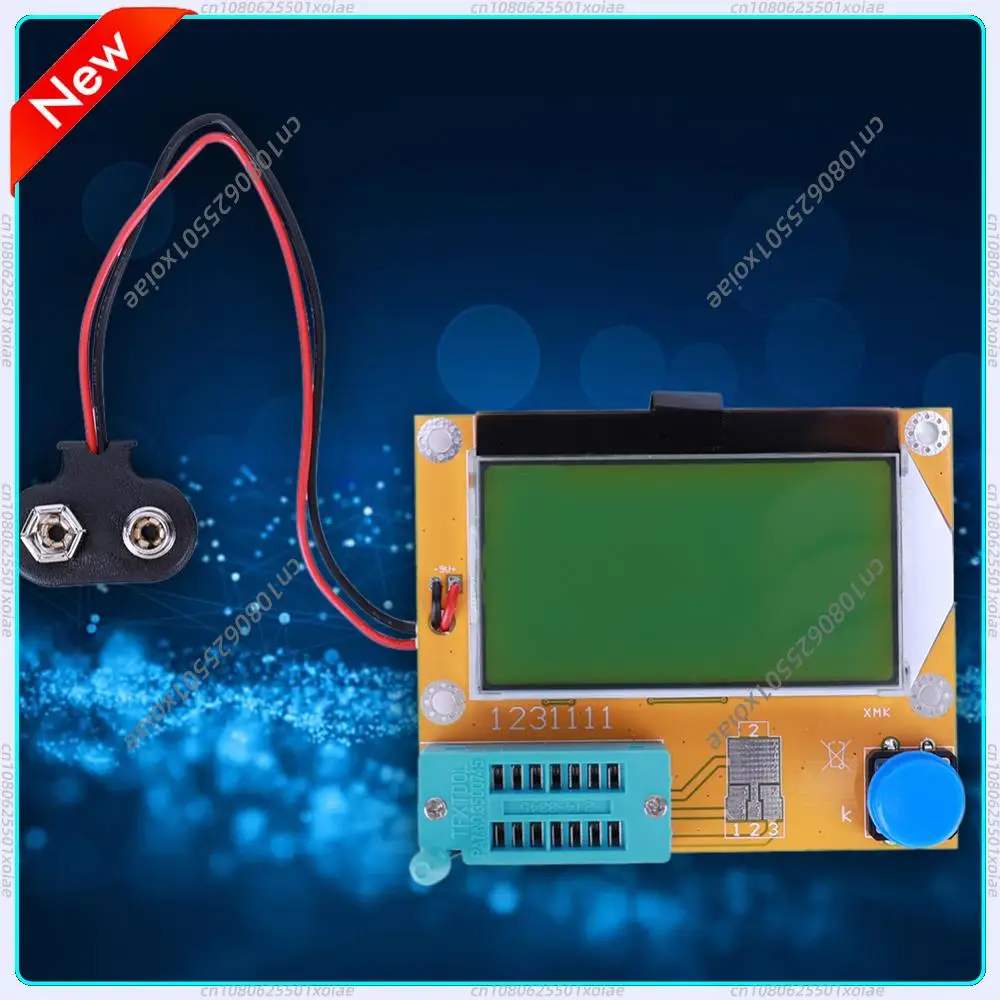 LCR-T4 Backlight Diode Triode Capacitance ESR Meter High Precision Diode Triode Capacitor Resistor Test Meter MOS PNP NPN LCR