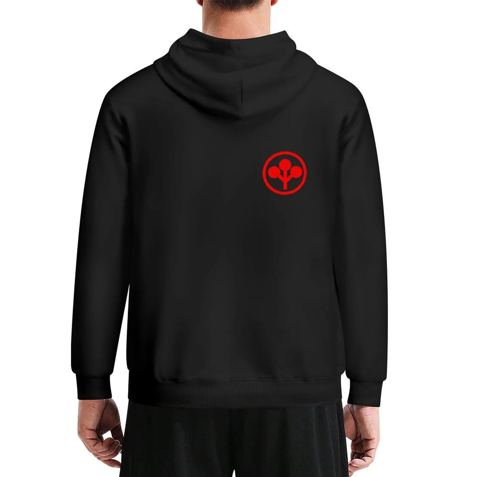 

Arasaka Logo No Text, Small On Left Chest, Arasaka Corporation Logo, Cyberpunk Hoodie mens clothing new in hoodies