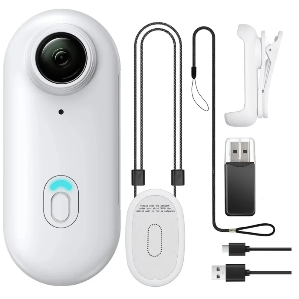 4K Mini WiFi-actiecamera Duim POV-camera Draagbare bodycam Draagbare sportcamera met waterdichte behuizing Fietsen Reizen - afbeelding 1