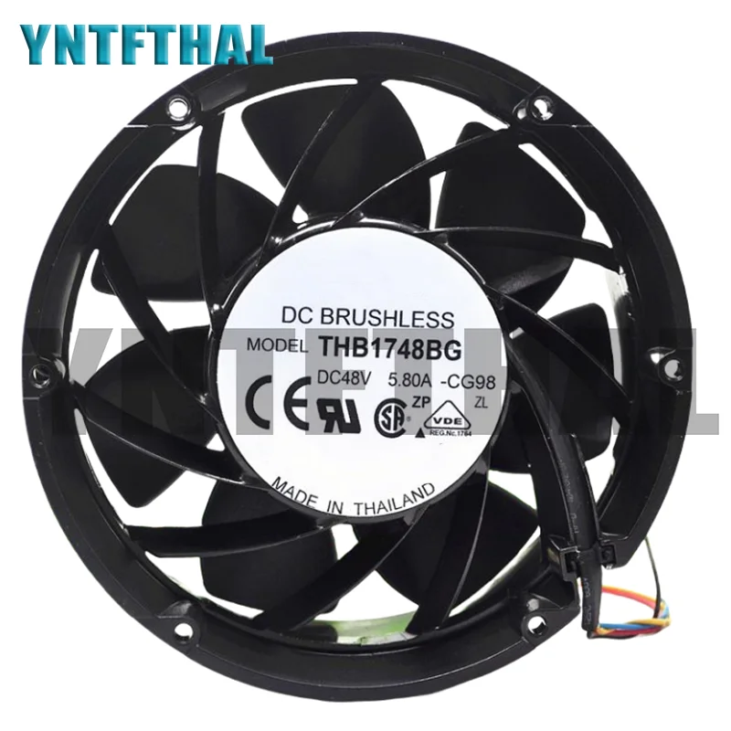 THB1748BG 48V 170x170x56mm 607.0 Cfm Cooling Fan