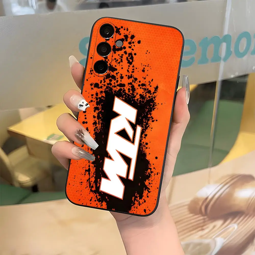 M-K-KTMS-MS MOTO Phone Case For Samsung S26 S25 Edge S24 S23 S22 S21 Ultra Plus Fe A55 56 15 4G 5G Galaxy Silicon Cover