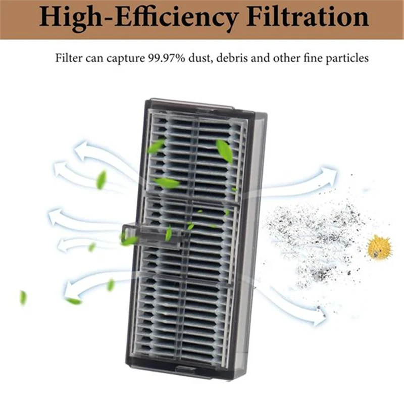 B59B-For Dreame X40 Ultra/L40 Ultra Part MOVA P50 Pro Ultra/P10 Pro Ultra Replacement Accessories Brush Filter Mop Cloth Dust Ba