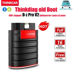 Thinkdiag old version Thinkdiag old boot diagzone Full System 16 Reset OBD2 Scanner Automotive Diagnostic Tools ECU Coding