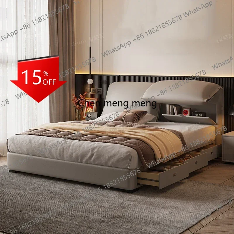 Q181 Multifunctional Japanese Bed Storage Comfortable Cheap Modern Sex Luxury Girls Full Castle Bed Floor Beliche Hotel Furnitur