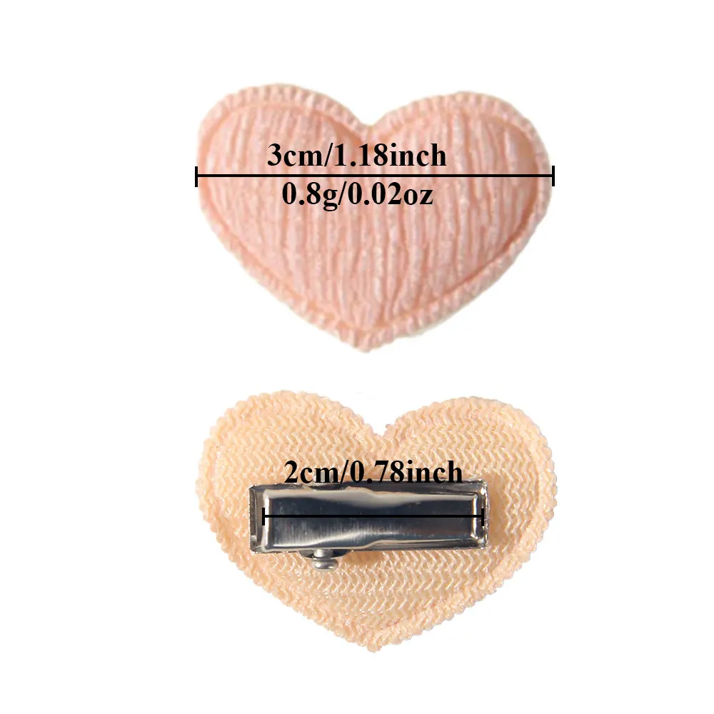 1 قطعة تصاميم لون الحلوى الطفل الخماسي أنيقة القلب مشبك شعر صغير لطيف أغطية الرأس دبوس الشعر الاطفال ملابس الحفلات إكسسورات شعر الأطفال #3