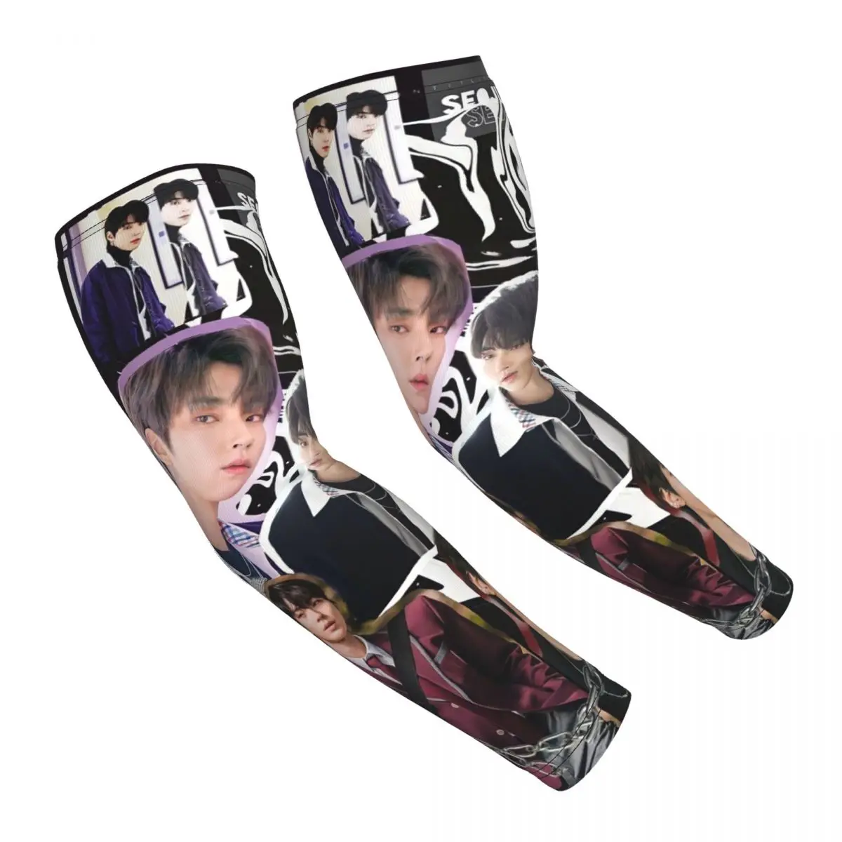 

Hwang In Yeop рукава для мужчин и женщин защита от солнца и ультрафиолета татуировка прикрытие спорт охлаждение езда на велосипеде