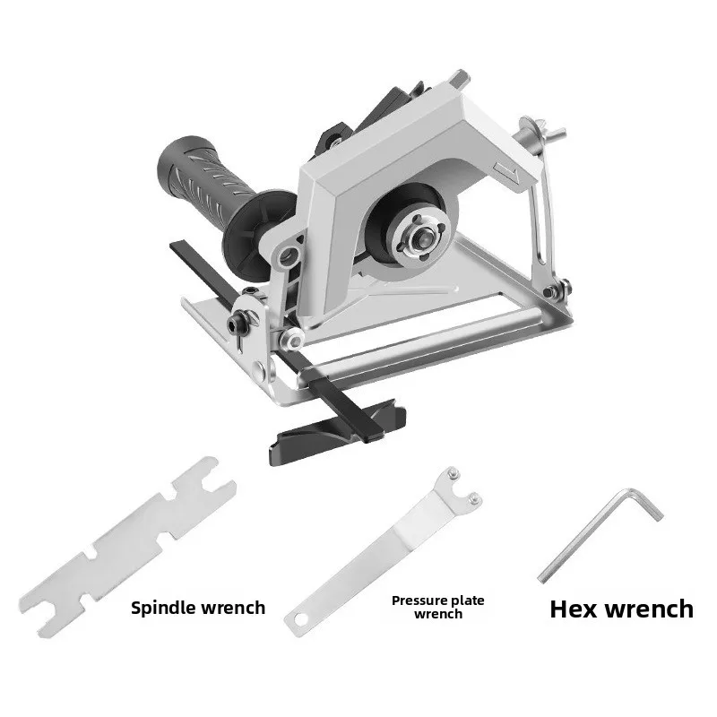 Multi-Function Angle Grinder Stand, 0-45° Adjustable Cut Off Saw for Wood Metal Stone
