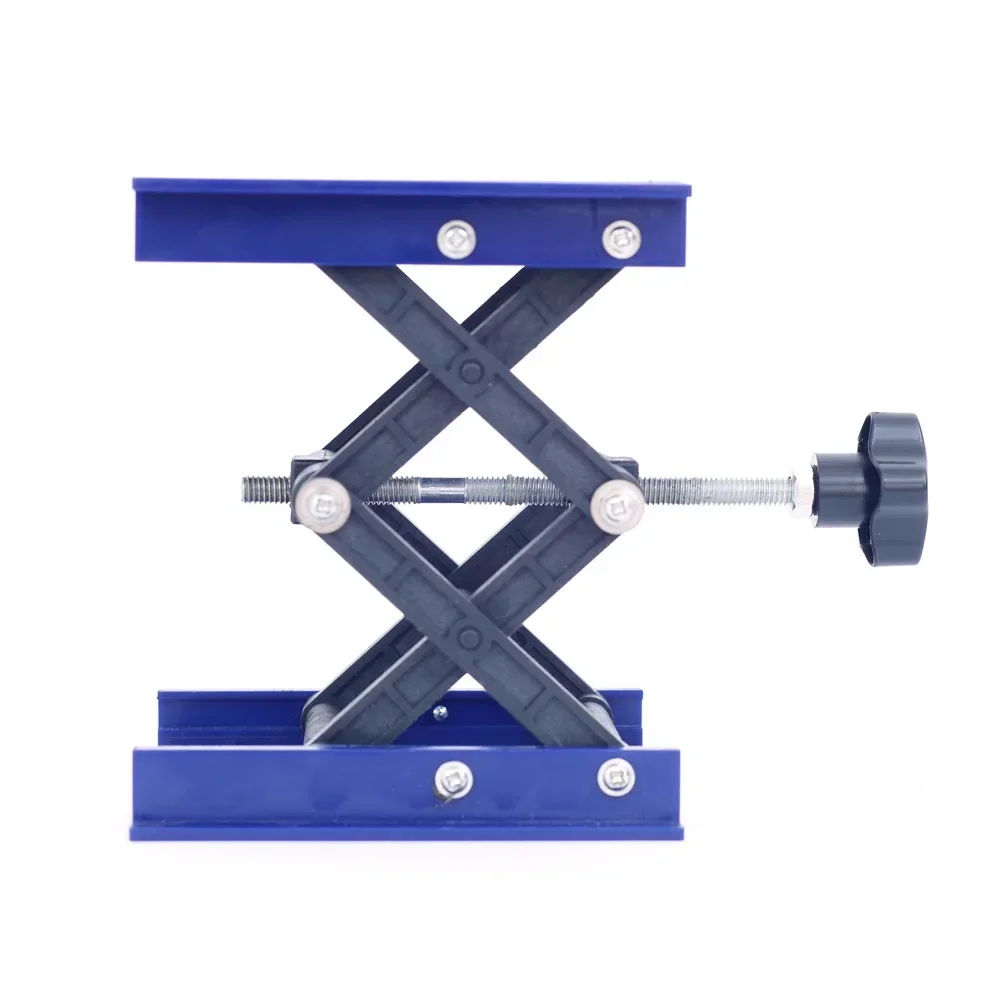 150*150mm Router Lift Table Woodworking Engraving Adjustable Lab Stand Bracket Table Aluminum Lifting Stand Rack  Workbenches