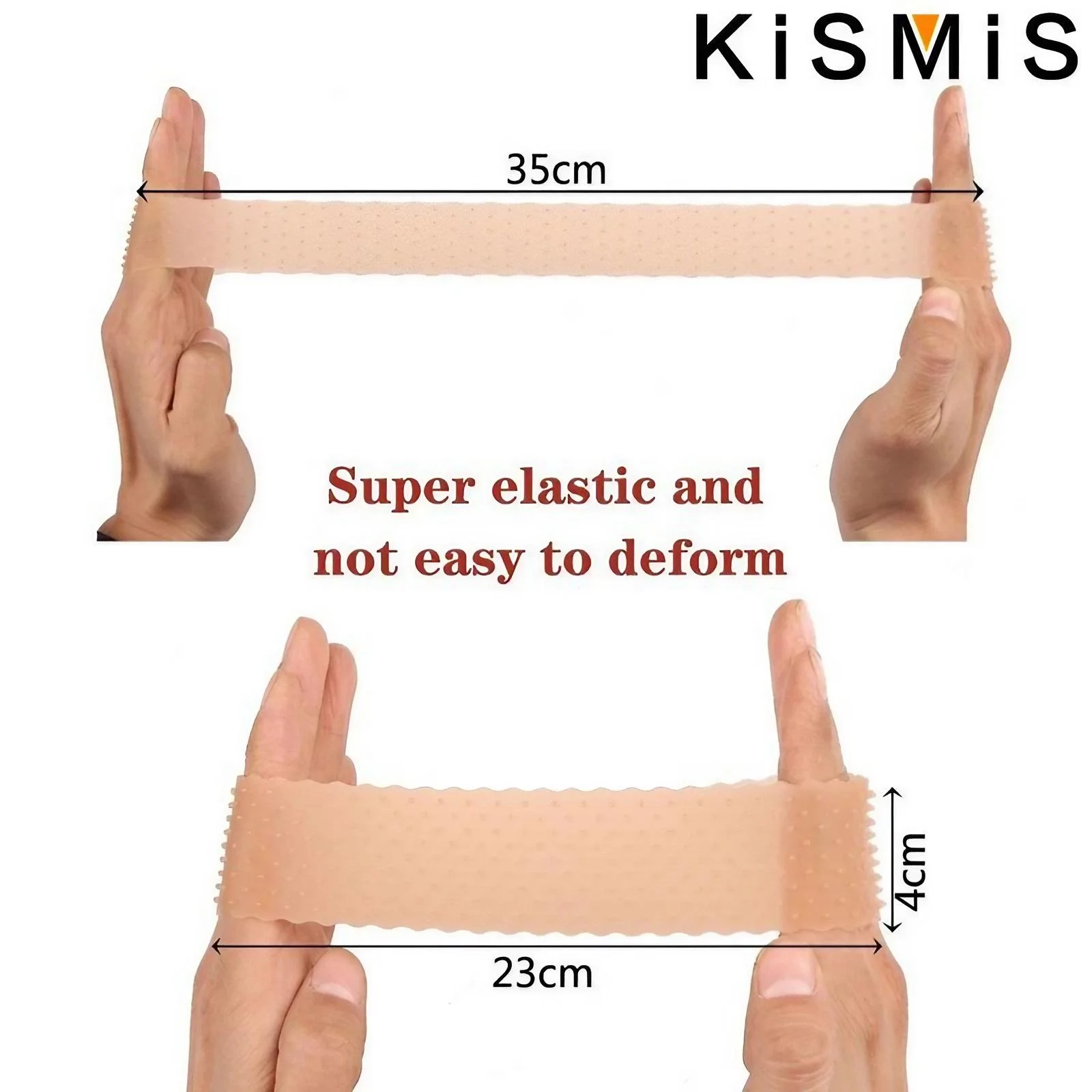 KISMIS 1PC Headband Adjustable Silicone Wig Band For Lace Frontal Wigs Silicone Band High Elasticity Rubber Hair Wig Band