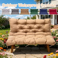 1pc Outdoor Garden Waterproof and Sunscreen Bench Hanging Chair Cushion Home Decoration Estera De Banco De Jardín Al Aire Libre