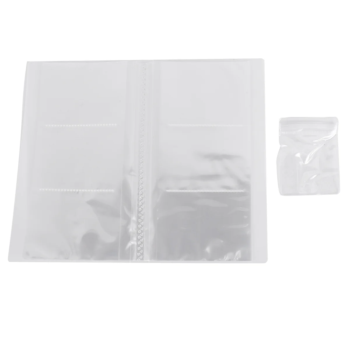 New PVC Clear Jewelry Anti Oxidation Zipper Bag,Jewelry Earring Organizer Storage Book Bag,Jewelry Storage Book (84 Cells)