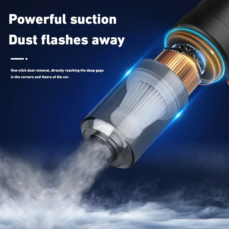 Car Wireless Vacuum Cleaner Handheld High-Power Vacuum Cleaner Portable Car Home Dry And Wet Vacuum Cleaner