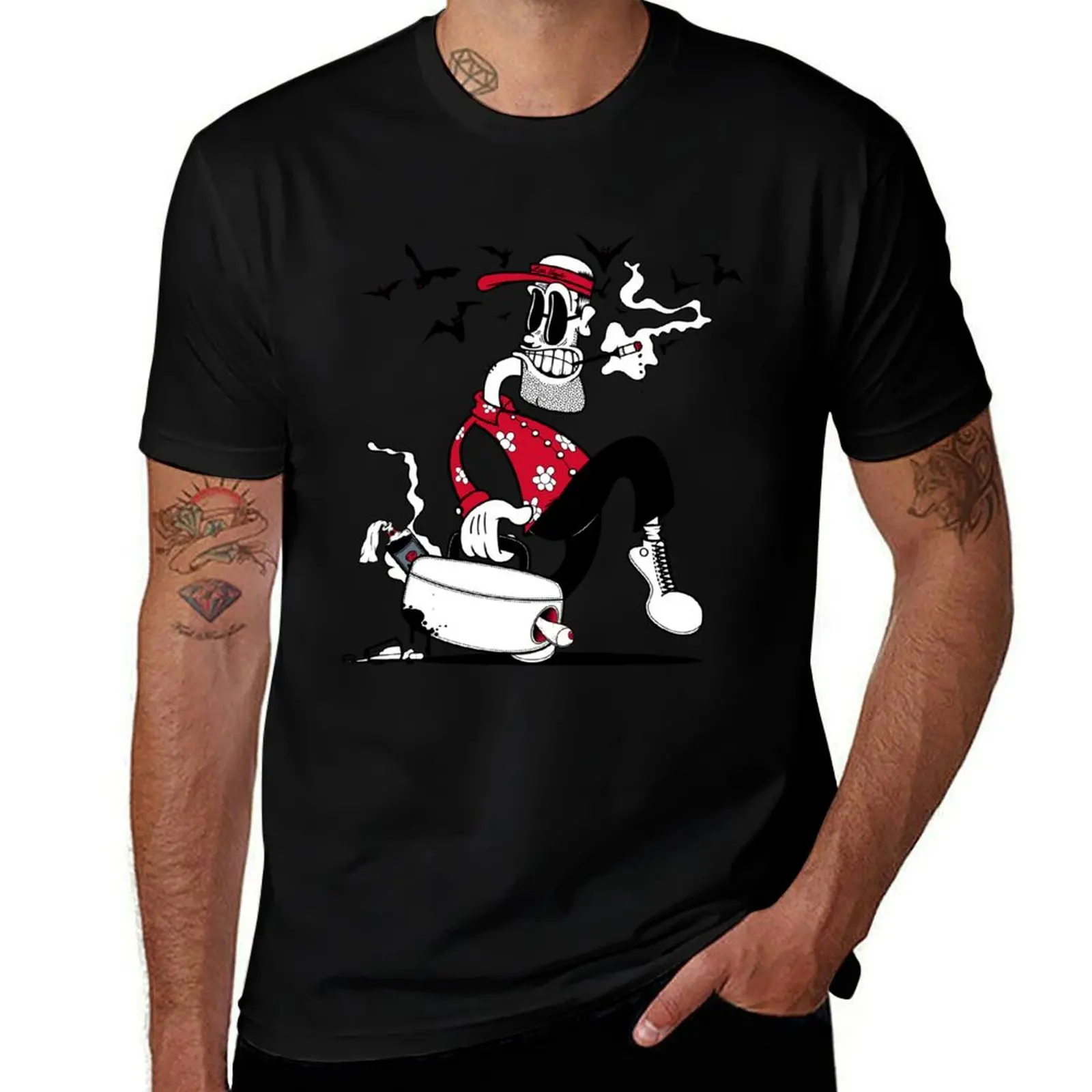Fear N Loathing In This Foul Year Of Our Lord 1925 (True Grit Variation) T-Shirt Casual Minimalist Short Sleeve Top T-Shirt
