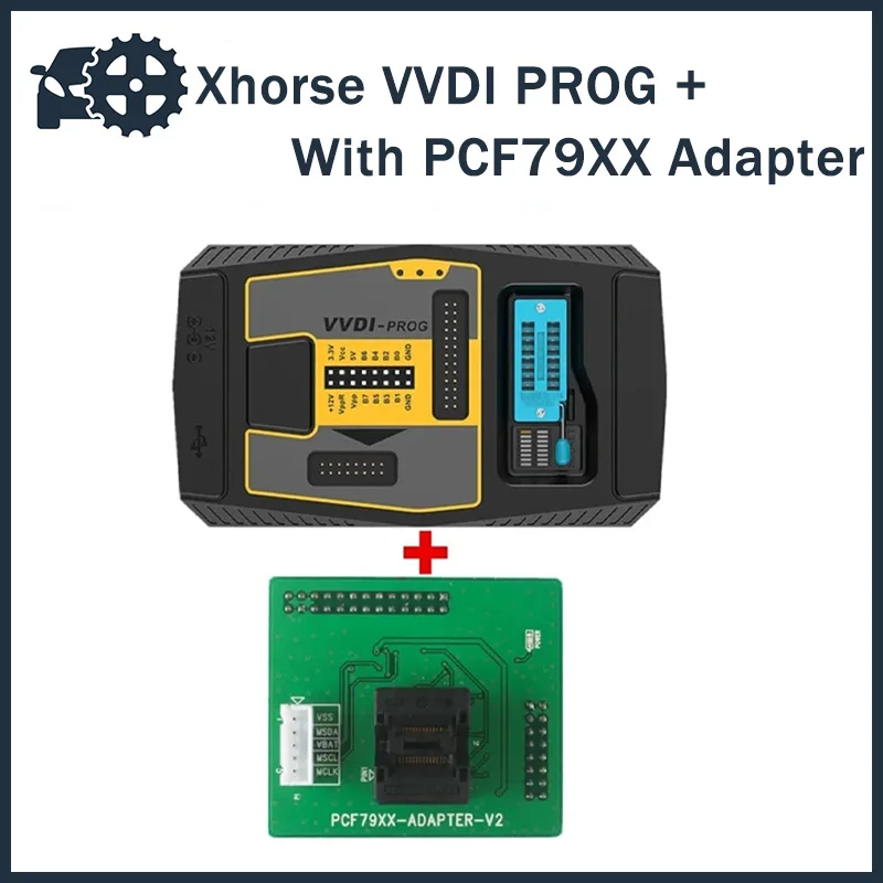 

Xhorse VVDI PROG V5.2.4 Programmer With PCF79XX Adapter OBD2 Diangnostic Tool 100% Original