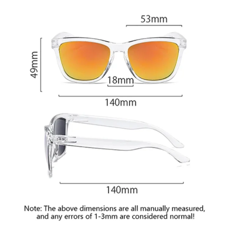 Sunglasses Man Anti-uv Sun Glasses Coating Lens Driving Fishing UV 400 Protection Outdoor Sports Shades 2024 New In