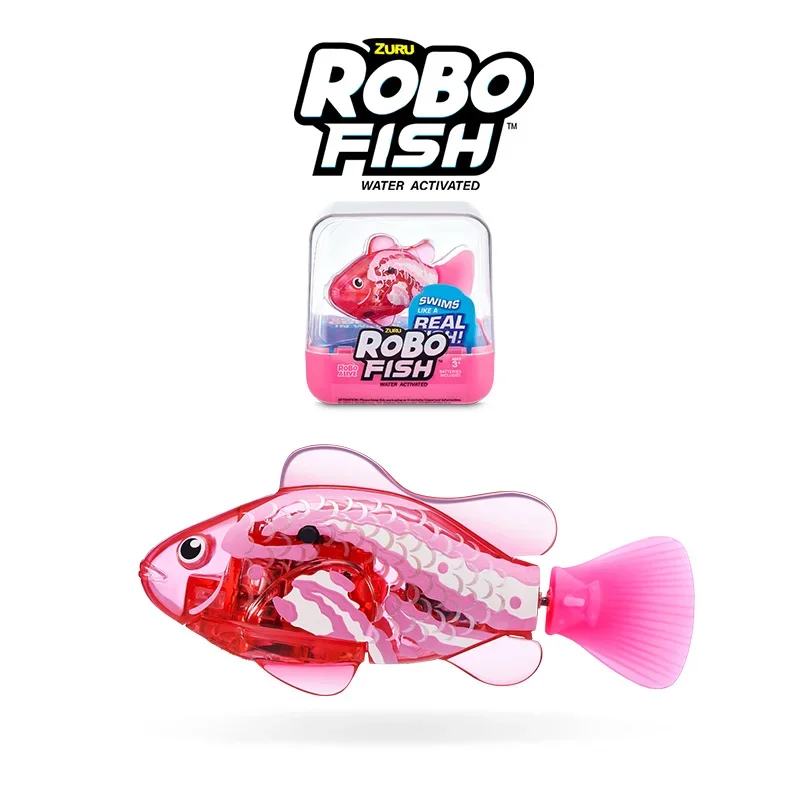 New Surprise Doll ZURU Series  Robo Fish Robotic Swimming Fish Bathroom Toys for Children