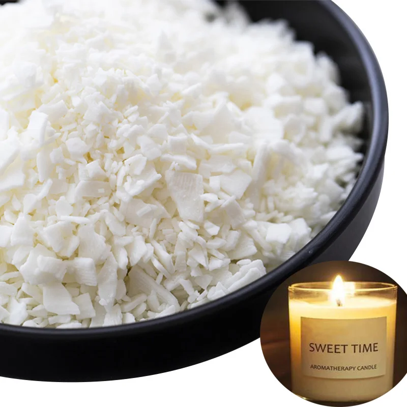 

250g/500g Pure Natural Soy Wax DIY Aromatherapy Candle Raw Material Soy Wax Cup Wax Circle Candle Making Supplies Handmade Gifts