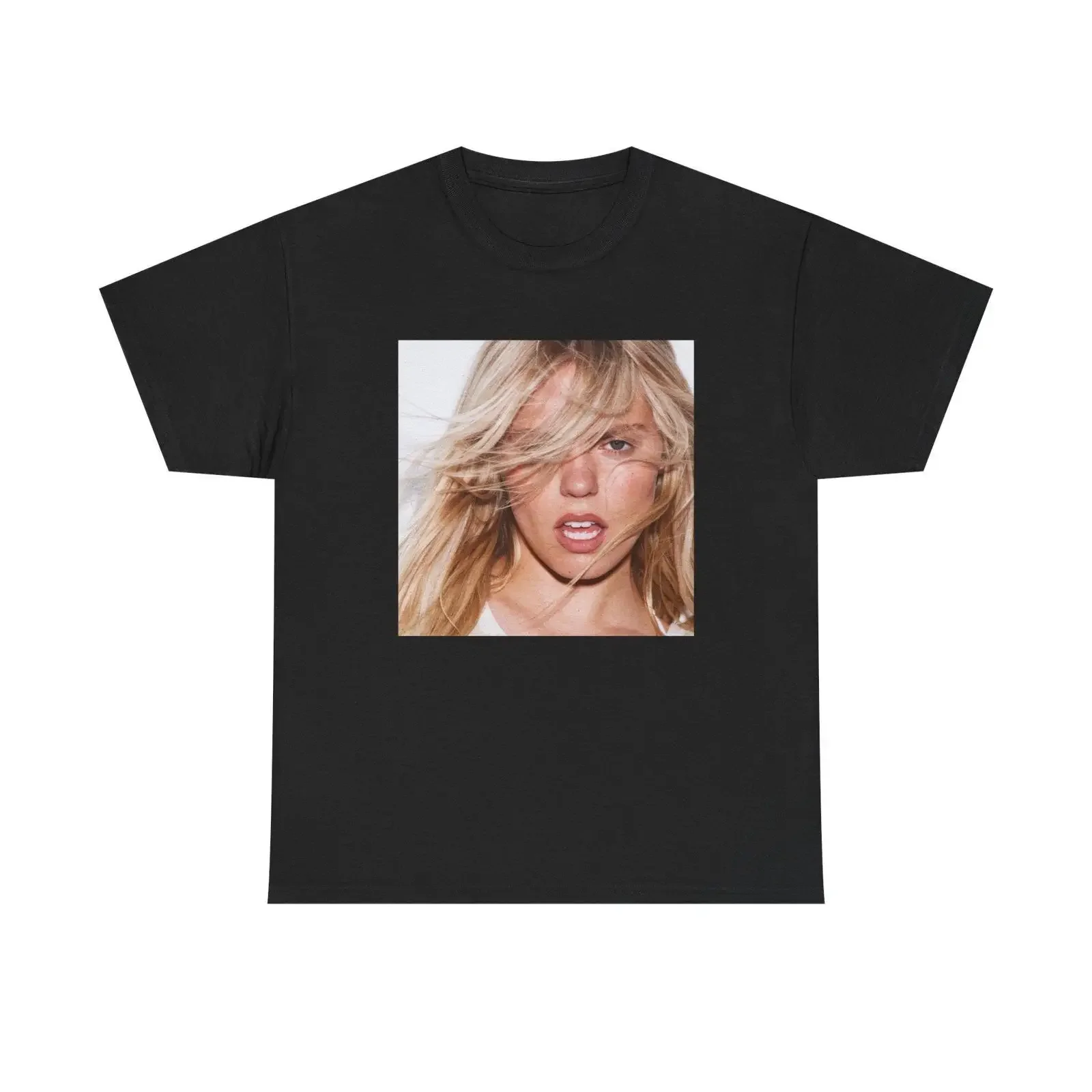 Renee Rapp BITE ME Premium T shirt vintage Washed Top For Everyday Wear designer clothes Soft graphic Comfortable streetwear