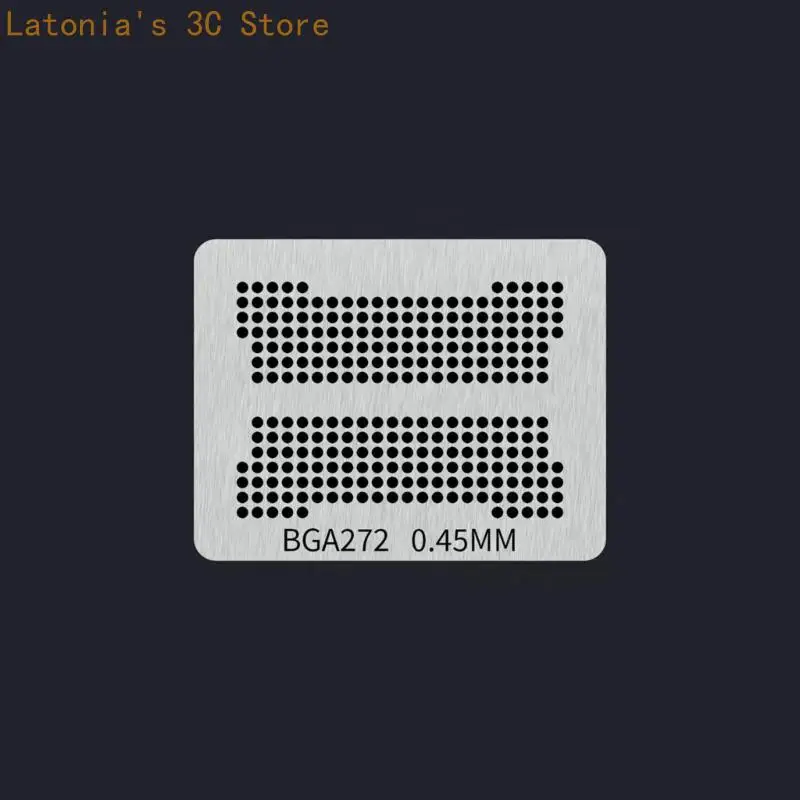 Fünfteiliger Chip-Lötplattensatz aus Stahl mit 316 272 178 154 146 Layout-Etiketten für Reballing-Reparatur und Platinenservice – Detail 5
