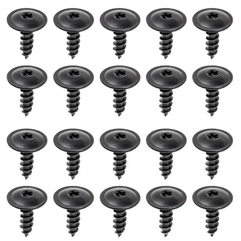 10-60pcs 16x5mm Clips Engine Cover Screws Undertray Splash Guard Wheel ArchFastener Clips For VW For Audi Car Accessories