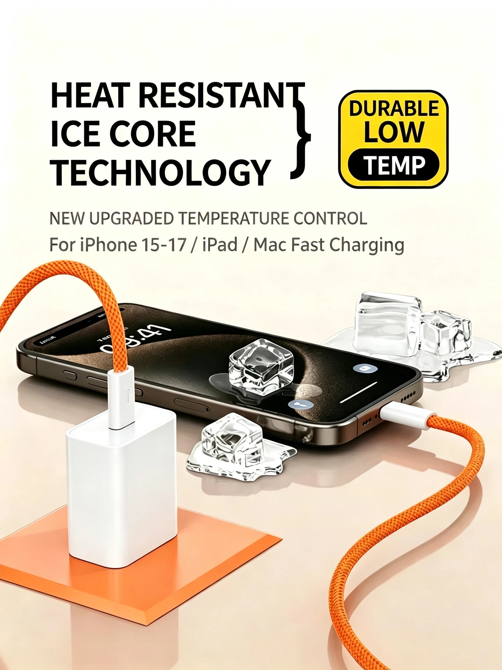 10 Stück 60W PD USB-C Schnellladekabel mit Geflecht für iPhone 15 16 17 Air Samsung Xiaomi Redmi POCO Typ-C-Kabel inklusive Einzelhandelsverpackung – Detail 5