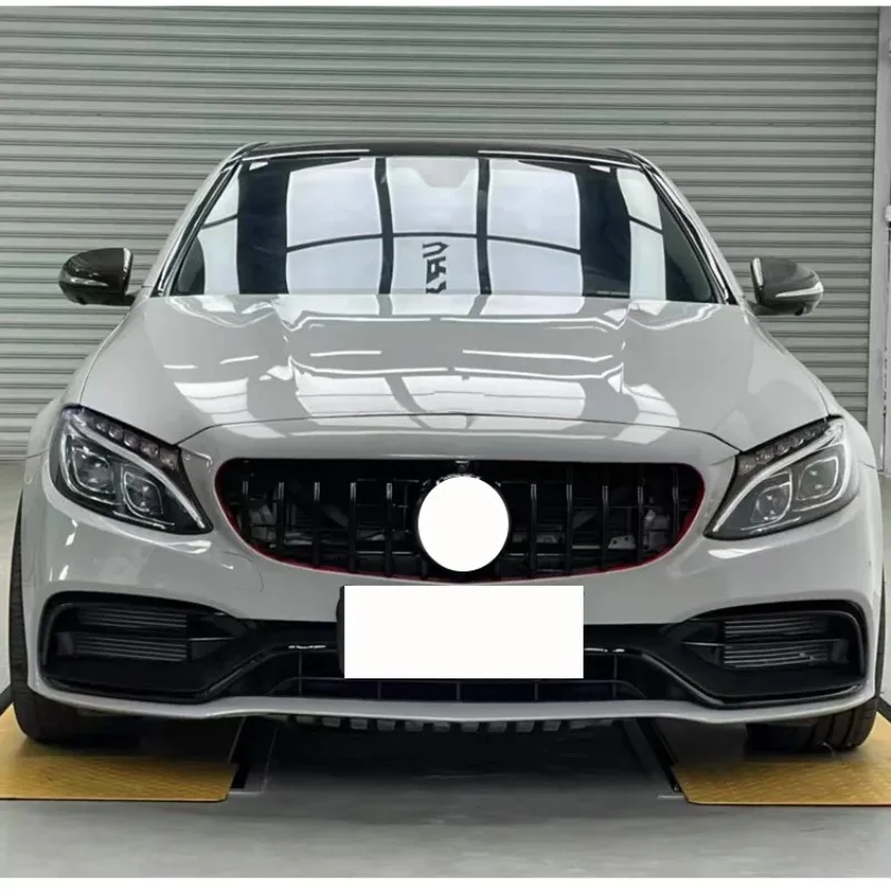 

Factory Hot Selling Factory Sales 2019 C63S Style Front rear lip grille Body Kits For C Class W205 C63 2015-2021