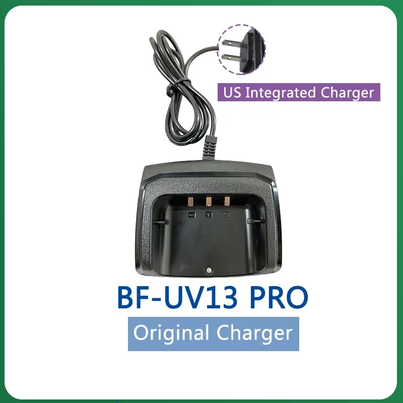 Baofeng UV-13 Pro Battery Charger UV-K5M UV-K5 Plus UV8R TH-UV88 GM-15 Pro Base Charger Station TH-UV888 P15UV Radio Accessories
