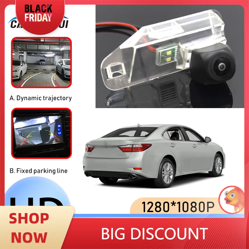 Car Reversing Parking Camera HD CCD Backup Rear View Camera For Lexus RX270 RX 270 2013~2015 ES350 ES240 ES 350 240 2006~2012