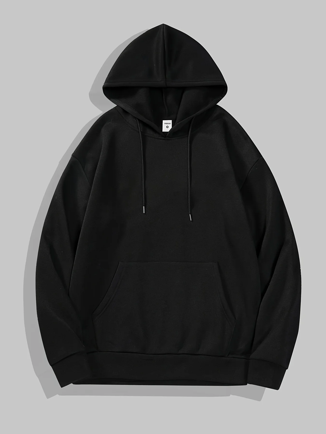 Men Faith Over Fear Back Print Hoodie, Distressed Pink Cross Christian Religious Graphic Drawstring Kangaroo Pocket Pullover Sweatshirt Street Gospel Hooded Tops