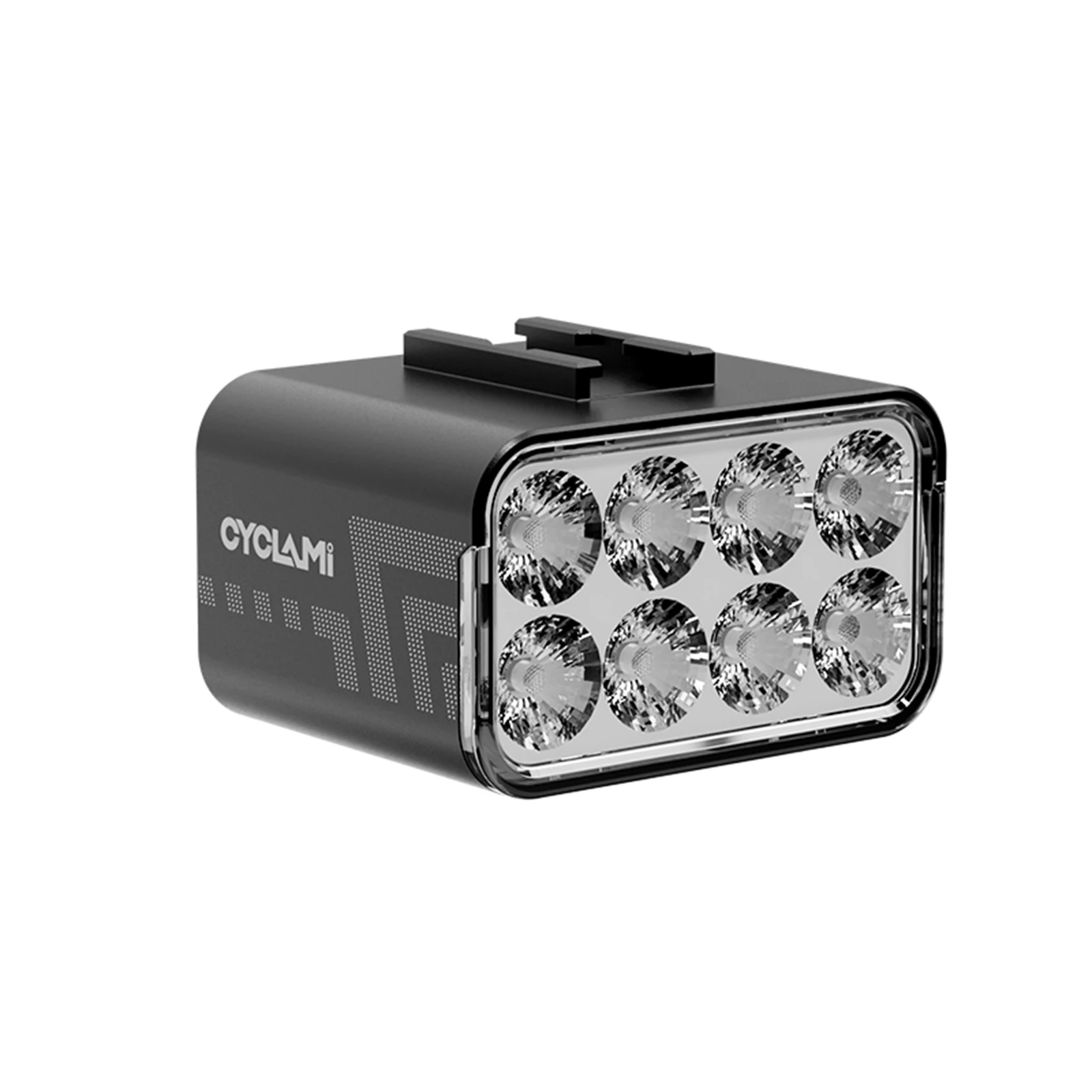 AliExpress CYCLAMI Bicycle Front Light 8 LED Rechargeable High Brightness Waterproof Bike Headlamp MTB Cycling Lantern Bike Accessories