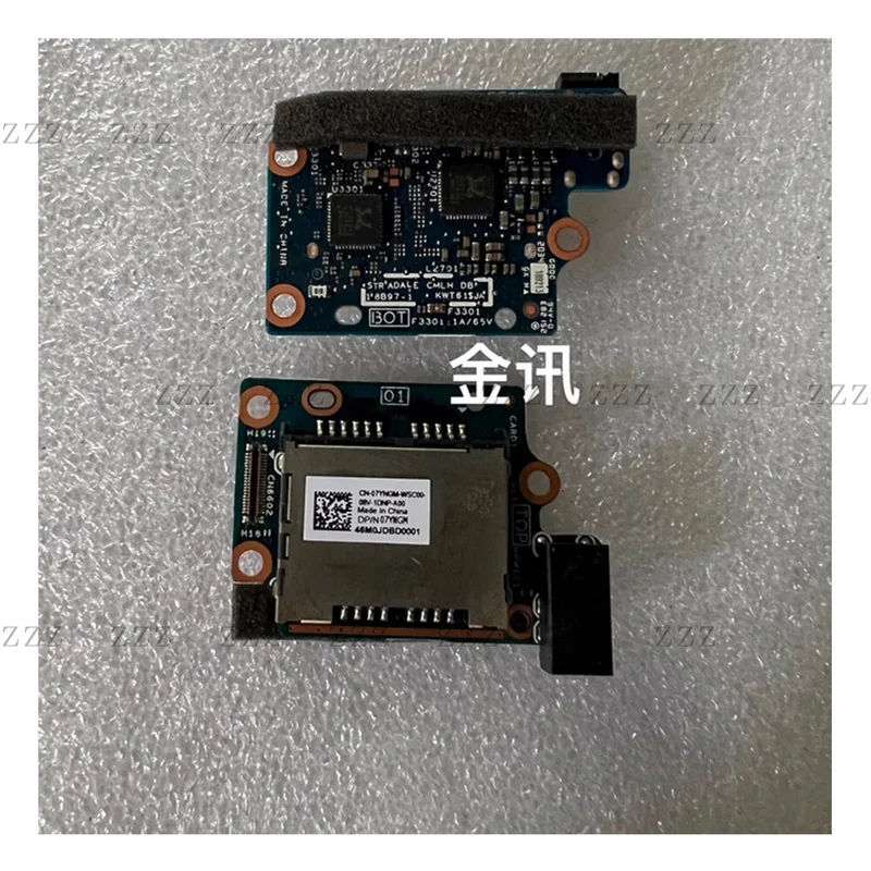 ZZ For Dell XPS 17 9700 Precision 5750 Portable Computer Audio Card Reader IO Board CN-07YNGM