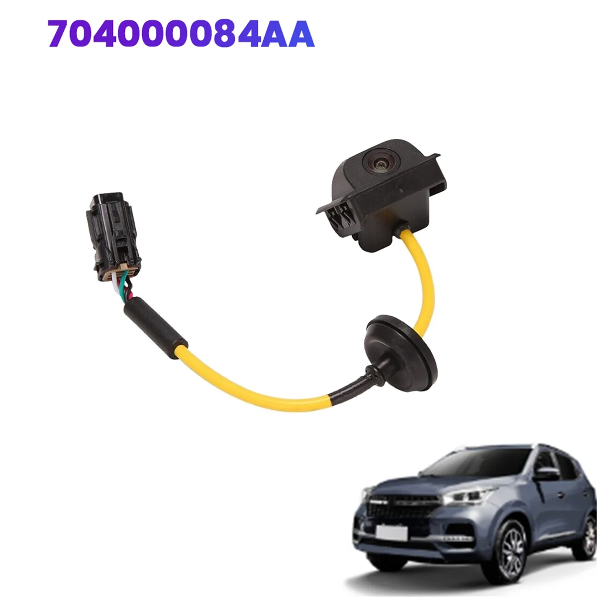 Câmera reversa de visão traseira, Estacionamento Backup Camera, 4 5X, 704000084AA