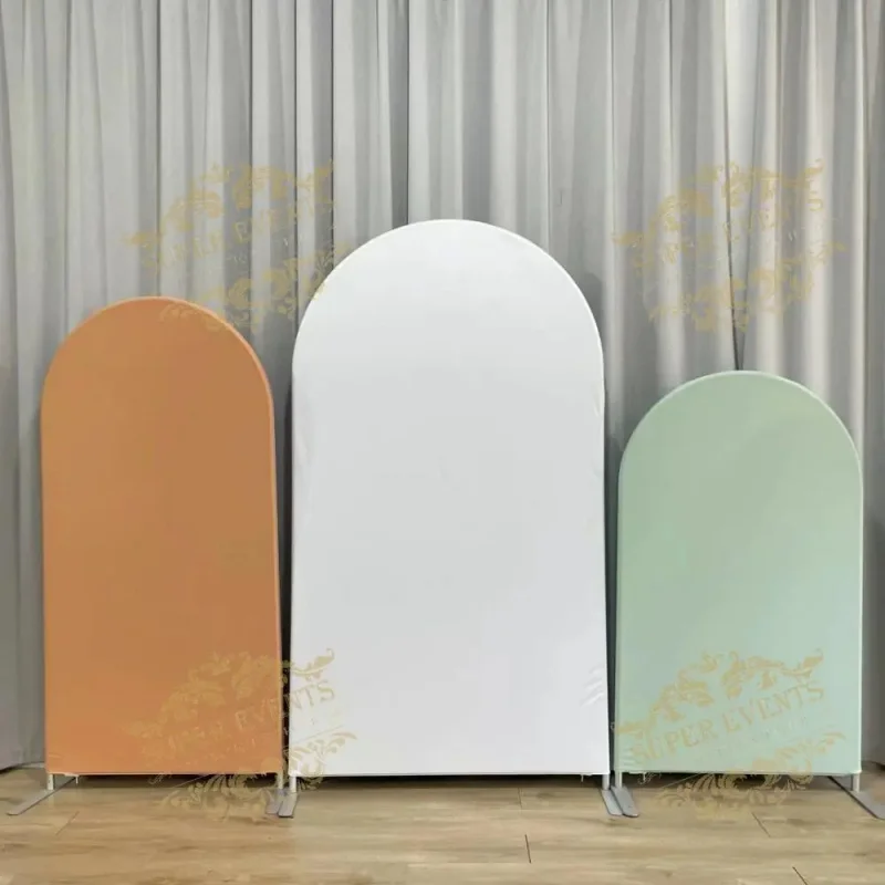

Customize.Custom Printed Fabric Cover Backdrop Stand Chiara Arch Backdrop Spandex Cover Wedding Events Birthday Decoration