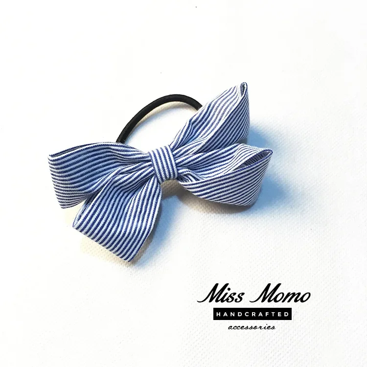 

Ретро-резинка для волос с бантом и жемчугом, эластичная, конфетных цветов, высокоэластичные аксессуары для волос для женщин