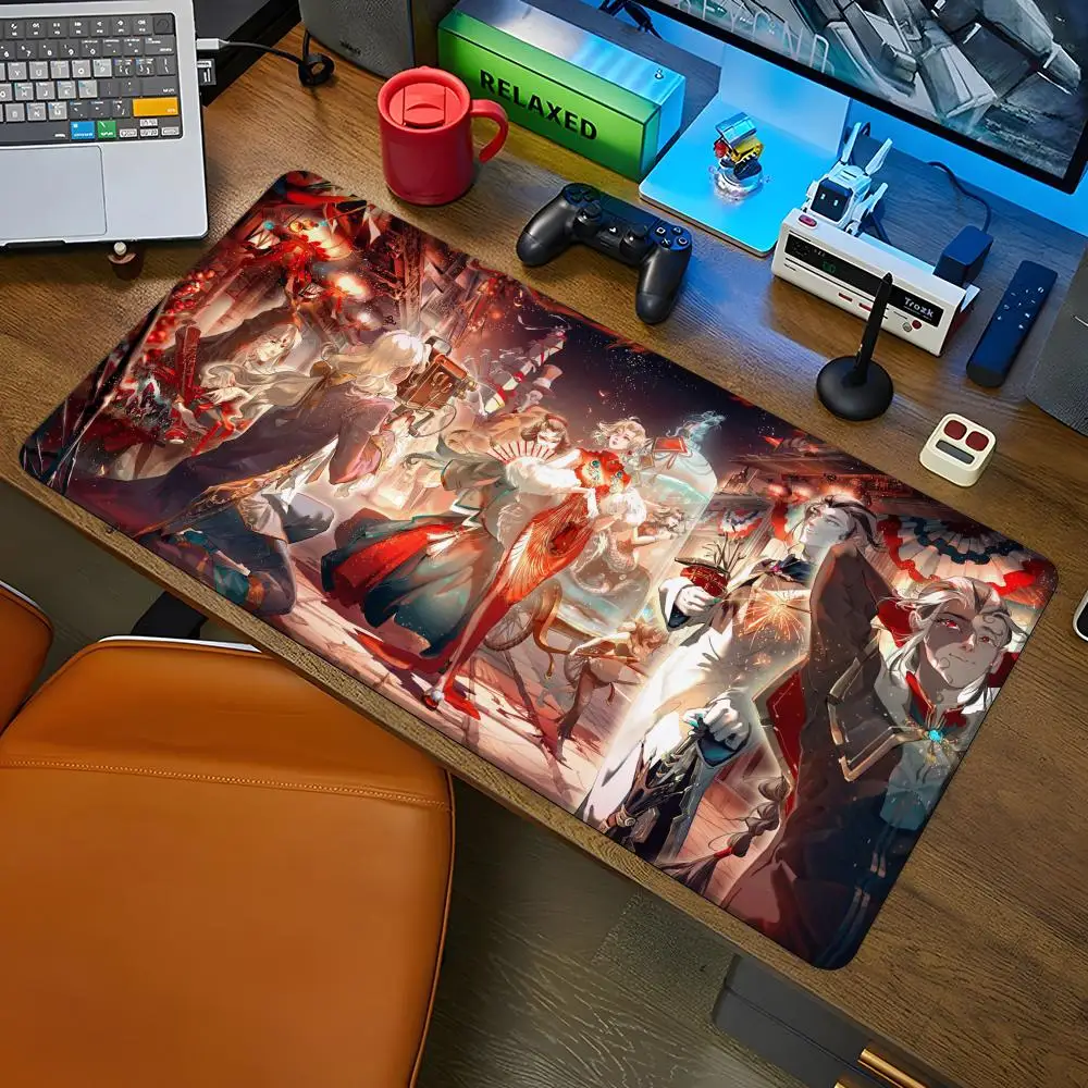 Mouse Pad Gaming Abstract desk accessories office Large 800x400mm MouseMat Gamer XXL Mause Carpet PC Desk Identity V Mouse Pad