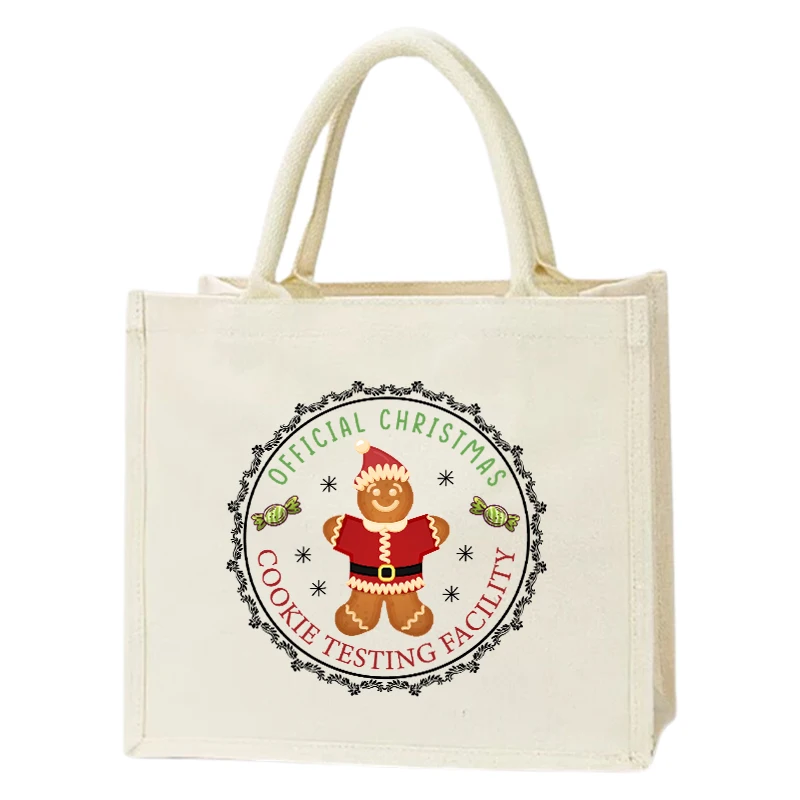 

Vintage Farm Christmas Slogan Personalized Handbag Women's Shoulder Bag Shopping Bag Handbag Birthday Wedding Gift for Her