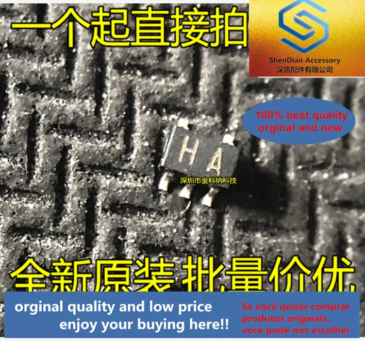 10pcs only orginal new TC7SH14F printed silk HA single Schmidt inverter chip SOT23-5 pin best item