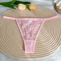 Custom Name Thong Customized Crystal Letter Bikini Panties G-String Low Waist Sexy Lace Briefs Wife Couples Anniversary Gift 5