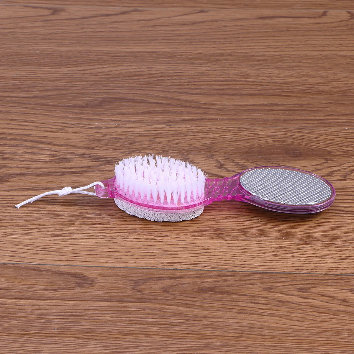 

Double Side Callus Remover Foot File Pumice Stone 4 in 1 Pedicure Nail Brush Callus Exfoliating Rasp Cracked Skin Remover Feet