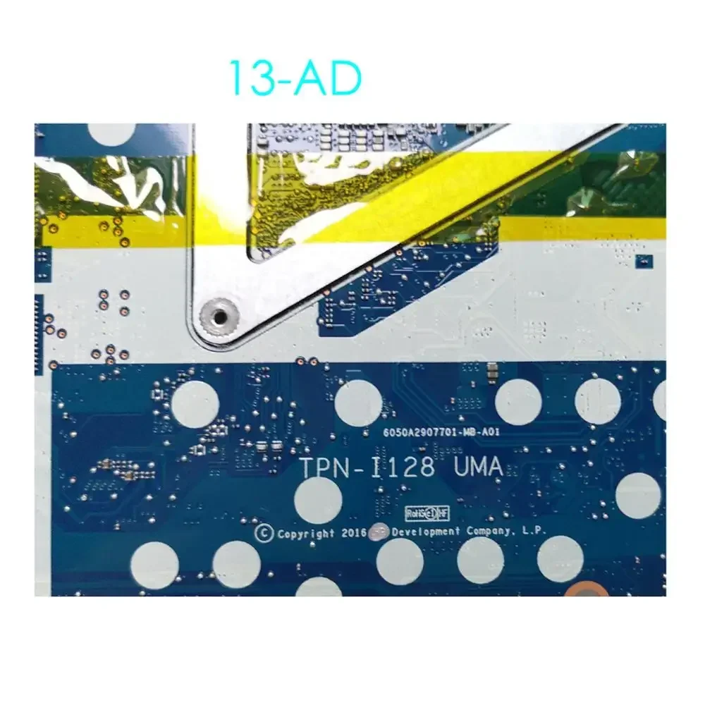 926315-001 For HP 13-AD TPN-I128 Laptop Motherboard 926315-601 6050A2907701-MB Mainboard 100%tested fully work