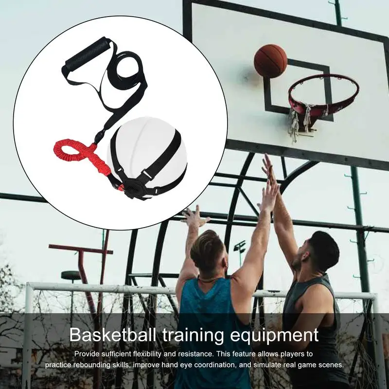 Speed Training Equipment Bouncing Exercise Red Stretchy Rope Basketball Wrapping Band Basketball Practice Equipment For Speed