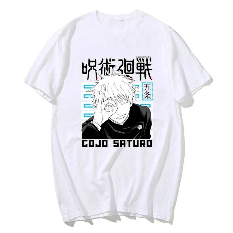 Anime Zauber Rückkehr Krieg Print Top T Shirt Männer Womne Harajuku Anime Kurzarm Oversize T-shirt Sommer Mode Oansatz Unisex T