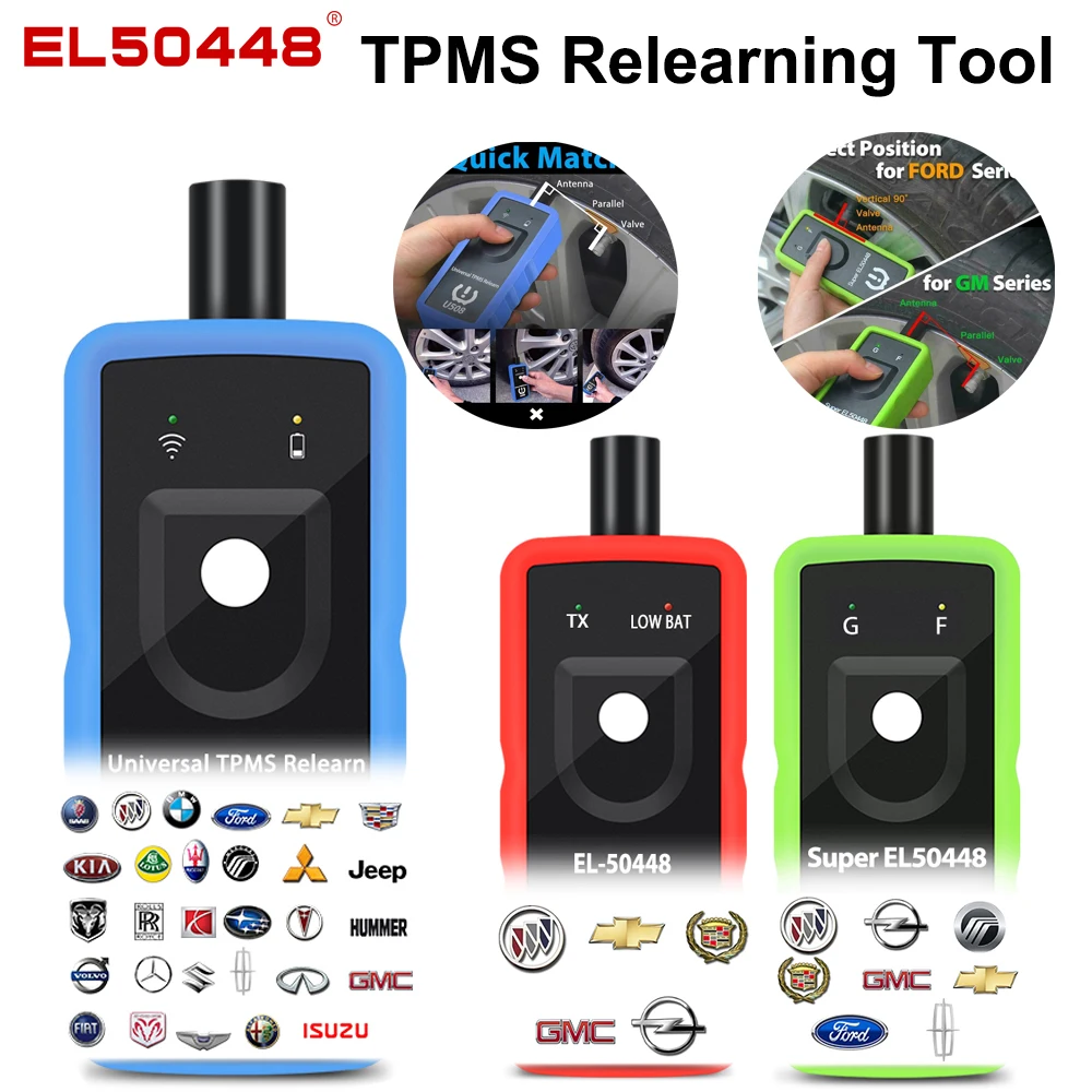 

Universal Car TPMS Reset Tool U508 Car Tire Pressure Activation Sensor Reset Tool is for Volvo BMW Audi Ford Jeep Mitsubishi etc